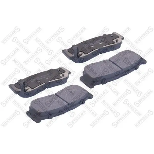 Колодки дисковые задние с антискрип. пластинами\ Hyundai Santa F