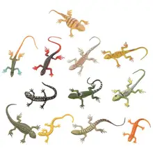 

12pcs Simulation Lizard Toys Trick Scary Plastic Lizard Party Trick Toys for Fun Party