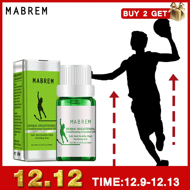 R$14.14 68% de desconto|Mabrem erval óleo essencial condicionado corpo crescer mais alto aumento altura calmante pé saúde promover o crescimento do osso massagem óleo-in Óleo essencial from Beleza e saúde on AliExpress 