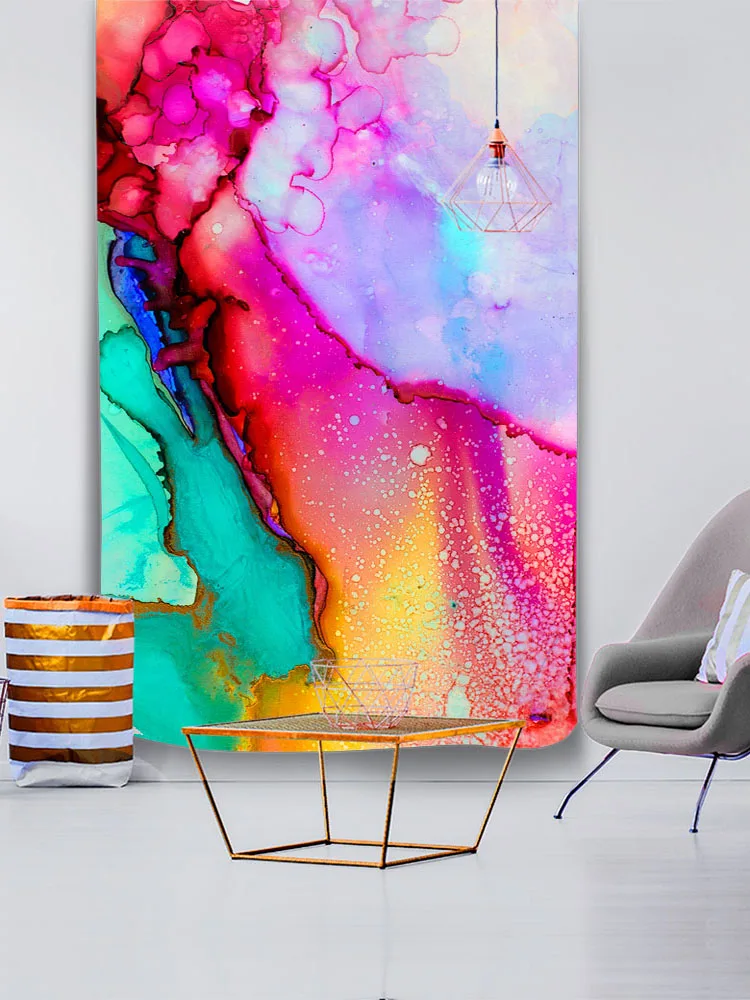 

trippy tapestry psychedeli bohemian dÃ©cor cprinting home Beach towels deco living room home farmhouse dÃ©cor Large beach towe