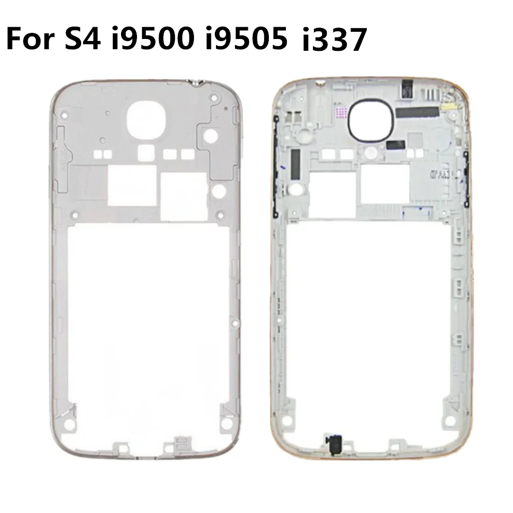 50 шт./лот задняя S4 средняя рамка для samsung Galaxy s4 i9505 i9500 i9506 i337 пластина корпус с
