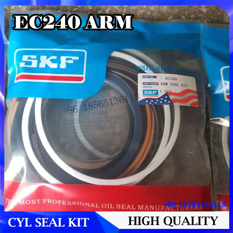 

EC240 EC240LC Arm Cylinder Repair Seal Kit for Vol-vo Excavator Service kits