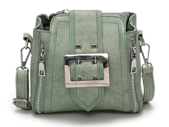 

New PU leather solid color stitching women bag women trend shell bag handbags