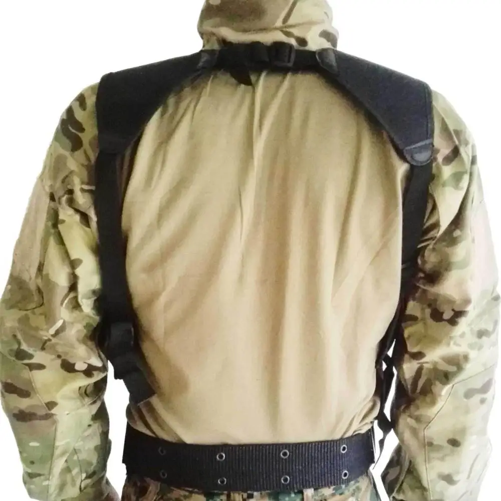 Left Right Hand Military Tactical Nylon Gun Holster Universal Pistol Gun Carry Pouch Concealed Shoulder Holster Glock 17 Gun