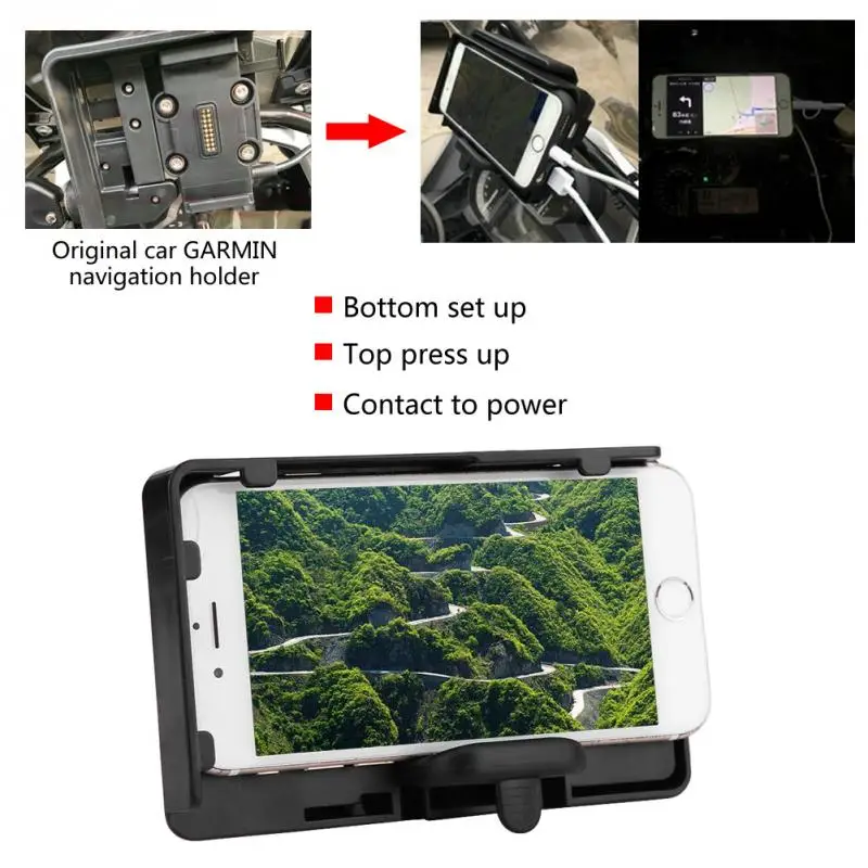 Зарядное устройство USB для мотоцикла штатив BMW R1200GS LCAdventure 2014 2015 2016 2017 аксессуары