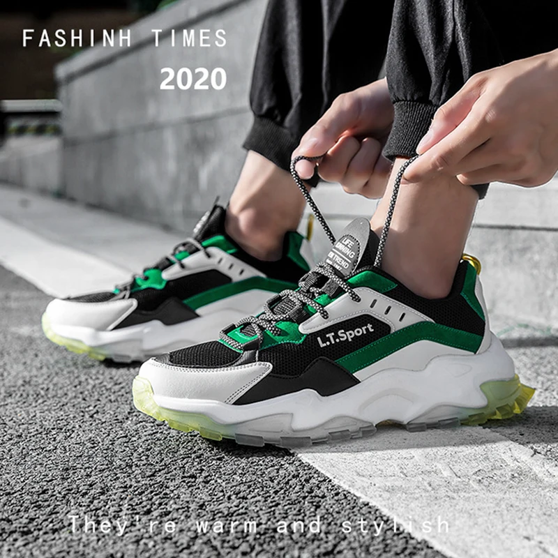 2020 WIENJEE Mens Casual Sneakers Breathable Mesh, Comfortable Walking & Running  Shoes, Summer Sport Footwear In Black/White From Sneaks, $41.49 | DHgate.Com