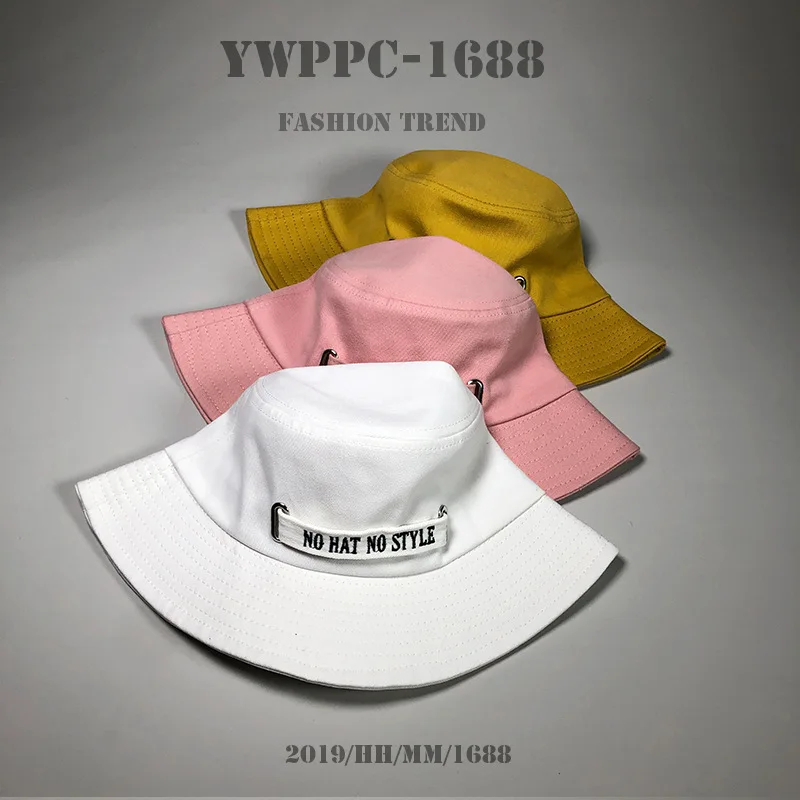 Женская мода лето Sunhat письмо панамка с вышивкой хлопок для Для женщин складные шляпы с широкими полями Bone Feminino