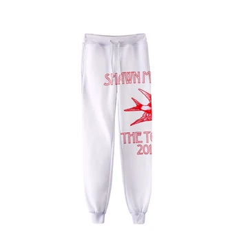 

Shawn Mendes The Tour 2019 3D jogger pants hip hop jogger men Spring Autumn kpop Casual Trackpants streetwear men actical pants