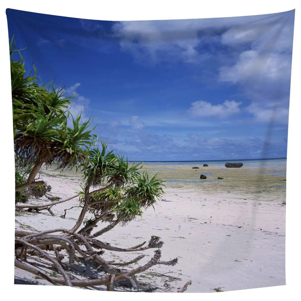 

Sea view 19-1 Square 1.5*1.8m Wall Hanging Carpet Bedroom Decoration Beautiful Scenery Painting