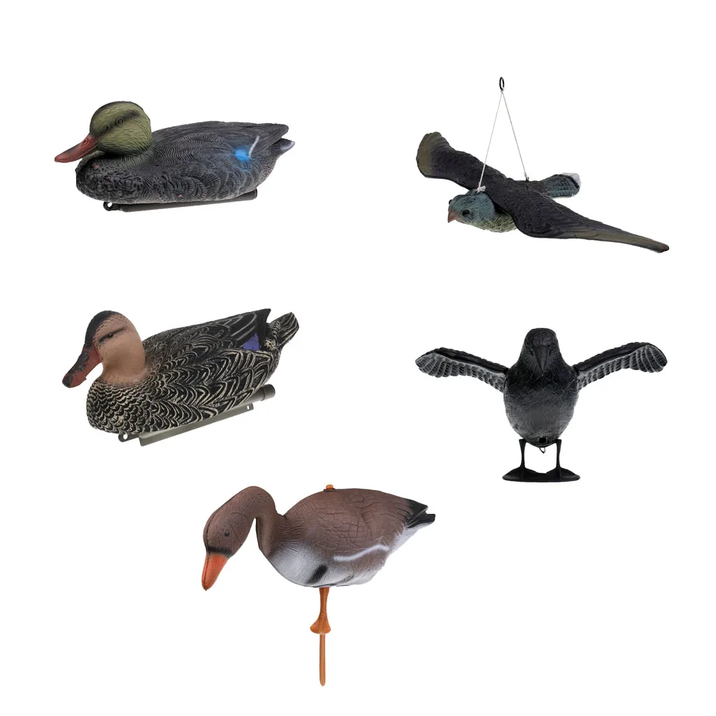  Hunting Duck Goose Decoy Garden Lawn Decors Bird Crow Scarecrow