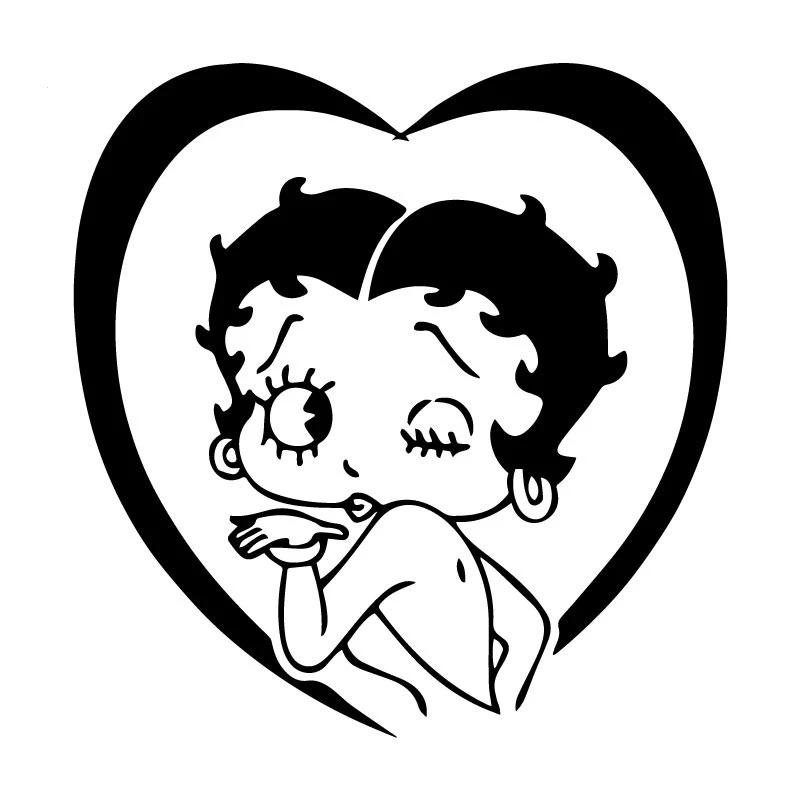 Креативные автомобильные Стикеры для ноутбука из ПВХ Каблук 16 см X Авто Betty