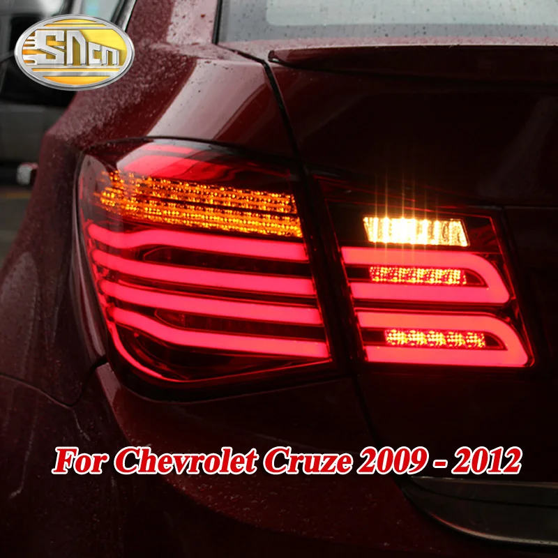 US $315.00 Rear Driving Lamp Brake Reverse Dynamic Turn Signal Car LED Taillight Tail Light For Chevrolet Cruze 2009 2010 2011 2012