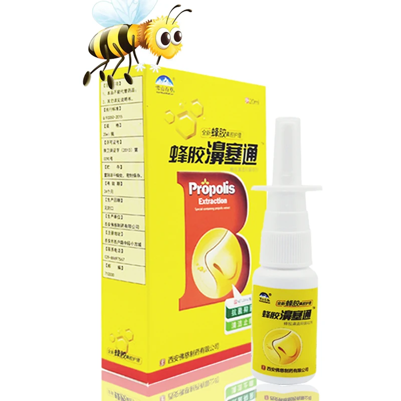 PropolisNasalSpraysAntibacterialTreatmentChronicAllergicSeasonal