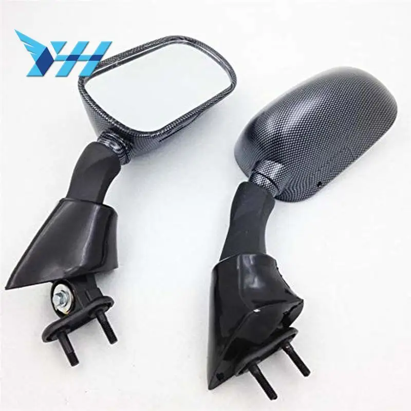 Запчасти для мотоцикла, OEM запасные зеркала, пригодные для Yamaha 1998-2002 YZF R6 R1 YZF-R1 YZF-R6 углеродного волокна