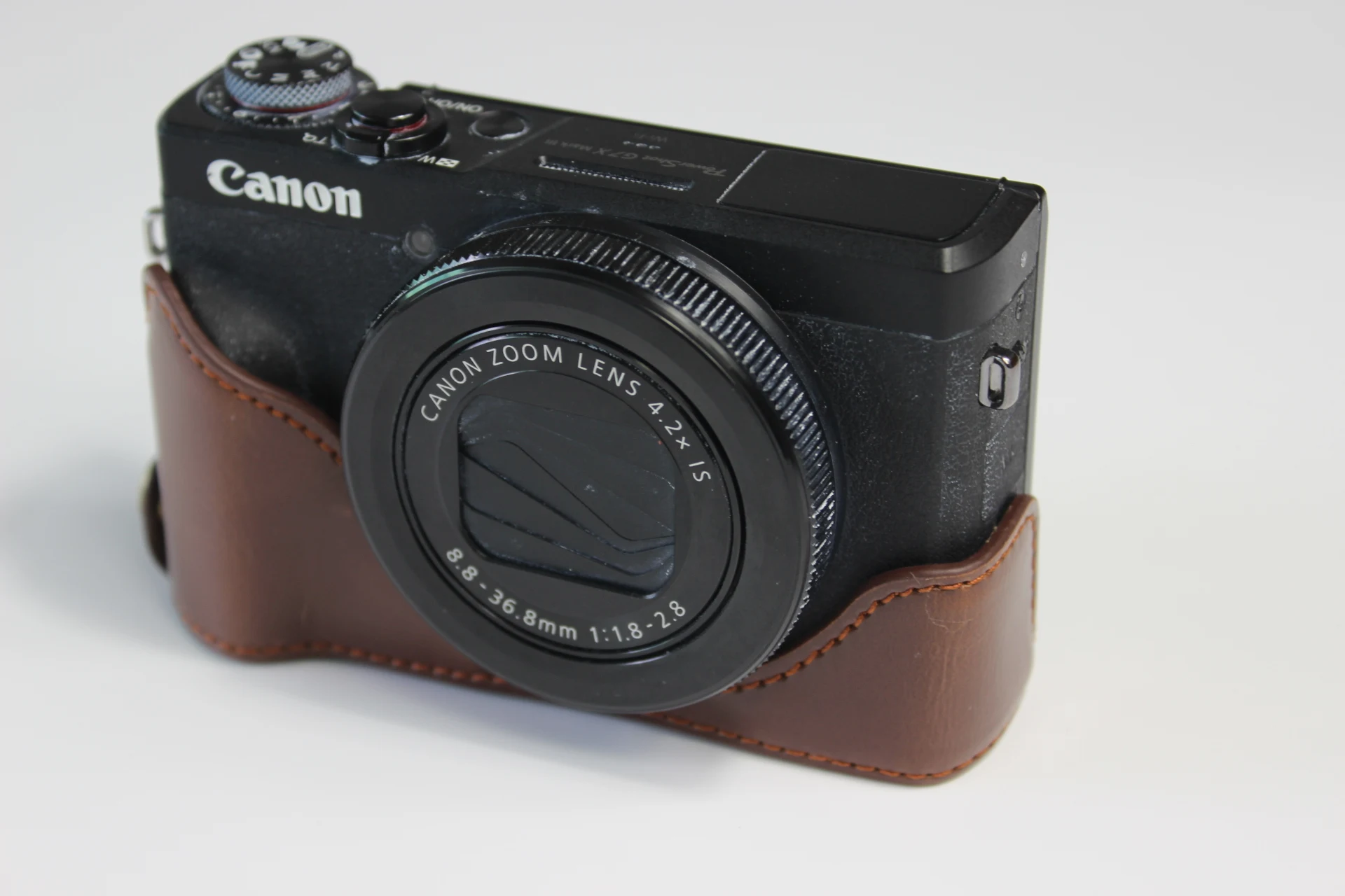 Из искусственной кожи чехол сумка для Canon G7XIII G7X3 G7X M3 чехол для портативной камеры оболочки с батарейным отсеком