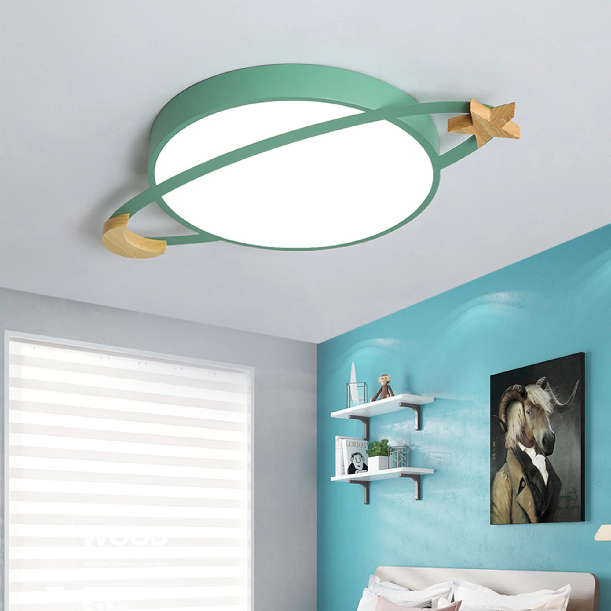 

Nordic macaron ceiling lamp 18W 27W 36W LED Circular Panel Light Surface Mounted led ceiling light AC 220V lampada led lamp