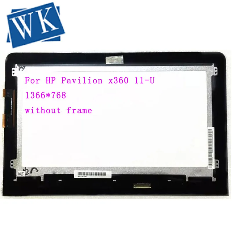 Бесплатная доставка оригинальный ЖК дисплей 1366x768 для HP Pavilion x360 11 U U053TU с сенсорным