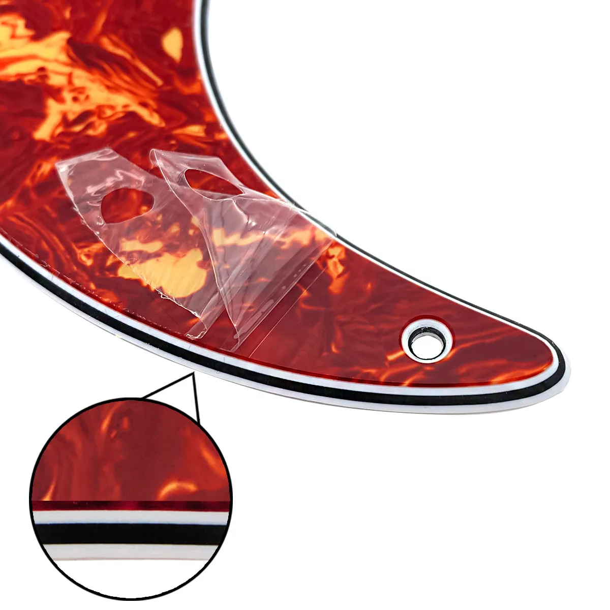 FLEOR набор из США винтажный с 8 отверстиями накладка на гитару SSS покрытие Tremolo