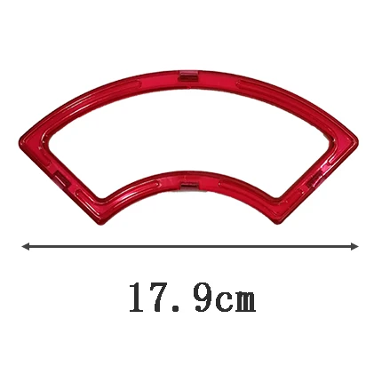 1pcs Magnetic DIY building blocks parts construction toys for toddlers Designer magnetic toys Magnet model building toys curved