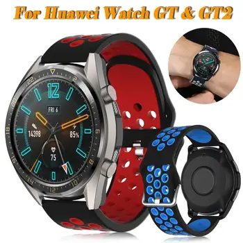 

22mm Watch Strap For Huawei Watch GT2 GT 2 Smart Watch Band Replacement Silicone Bracelet Watchbands Honor Watch Magic ремешок
