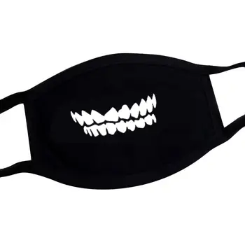 

1PC Cotton Dustproof Mouth Face Mask Unisex Korean Style Kpop Black Bear Cycling Anti-Dust Cotton Facial Protective Cover Masks