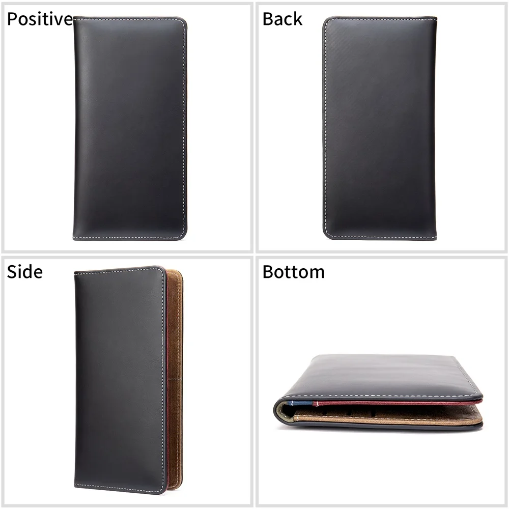 WESTAL Mens Wallet Genuine Leather Purse for Men Leather Wallet Mans Purse and Handbags Luxury Designer Card Walet for Men 202