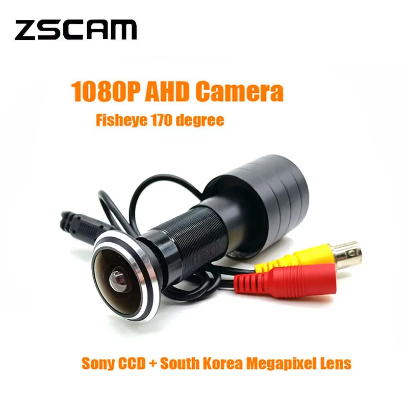 

1080P HD Indoor Door Eye Peephole Full Color Night Version AHD Home Security Camera SONY IMX307 Chip 0.0001Lux Surveillance Cam