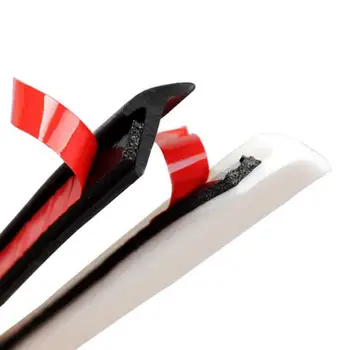 

5M Car Door Rubber Sealing Strip Inclined T-shaped Weatherproof Edge Trim Protection Sealant Universal