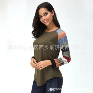 AliExpress, осень и зима, стиль, женское платье, западный стиль, куртка с принтом, воротник-стойка, длинный рукав, на молнии, укороченная, Jac