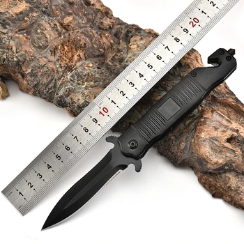 

Aluminium Alloy + 3CR13 Outdoor Defensive Multi-functional Folding Knife Camping Life-saving Knife Outdoor Knife Tool