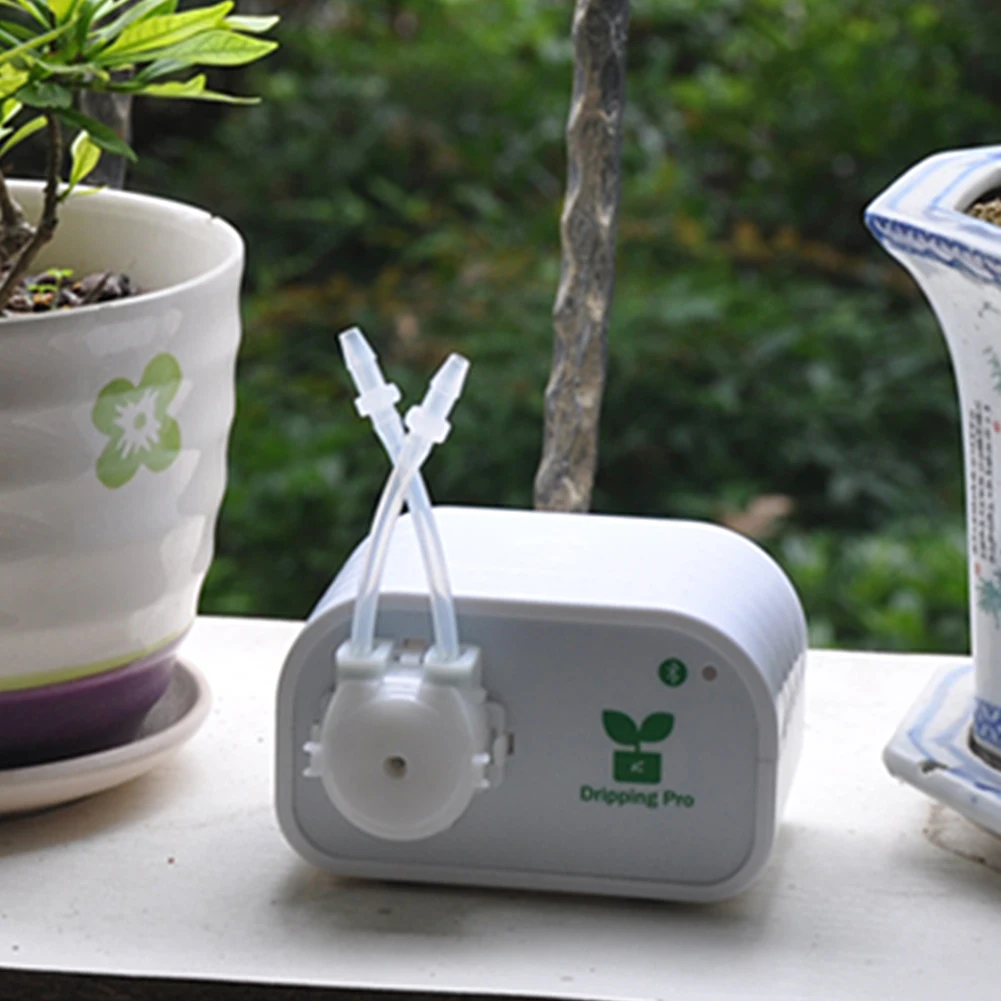 

Bonsai DIY System Mini Flowers Timing USB Drip Irrigation Kit Indoor Smart Phone Control Self Watering Pot Plants Automatic