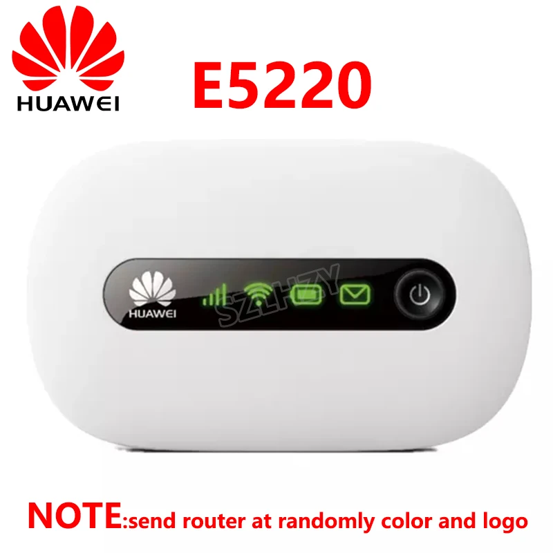 E5220 Разблокированный huawei E5220 3g роутер Мобильная точка доступа Карманный Mifi беспроводной 3g модем автомобильный WiFi с слотом для sim-карты PK E587 E5830 E5330 - Цвет: E5220