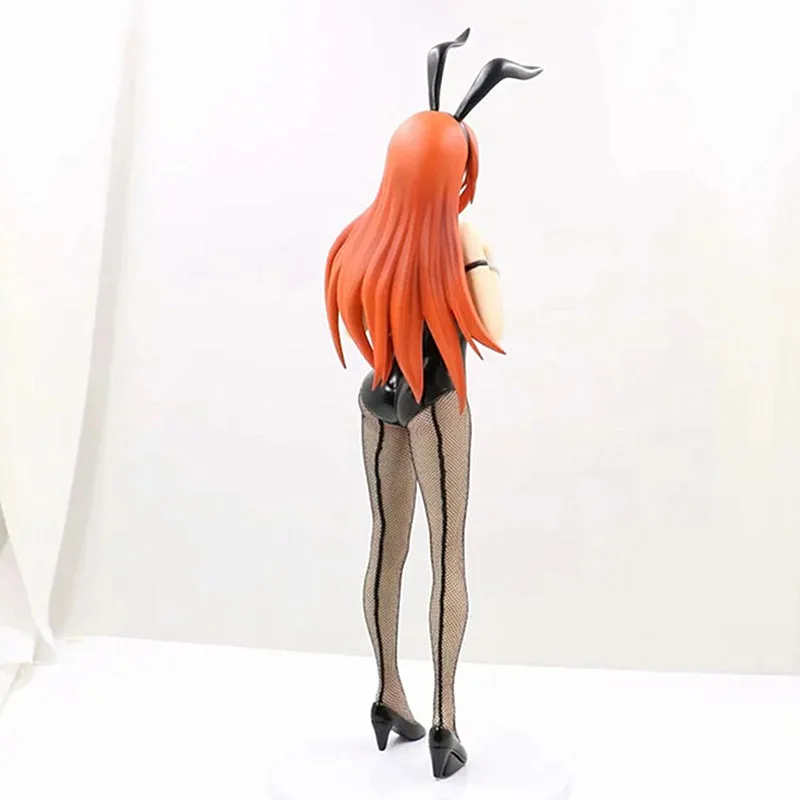 41 см аниме Steins Gate Makise Kurisu сексуальный кролик девушки ПВХ Фигурки игрушки Аниме Фигурки игрушки подарки A232
