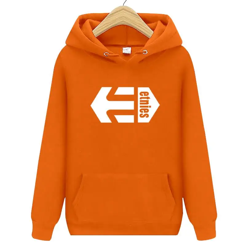 Бренд Etnies, мужские толстовки с длинным рукавом, повседневные толстовки с буквенным принтом Etnies, Мужская Флисовая модная Толстовка в стиле хип-хоп, мужская Толстовка s