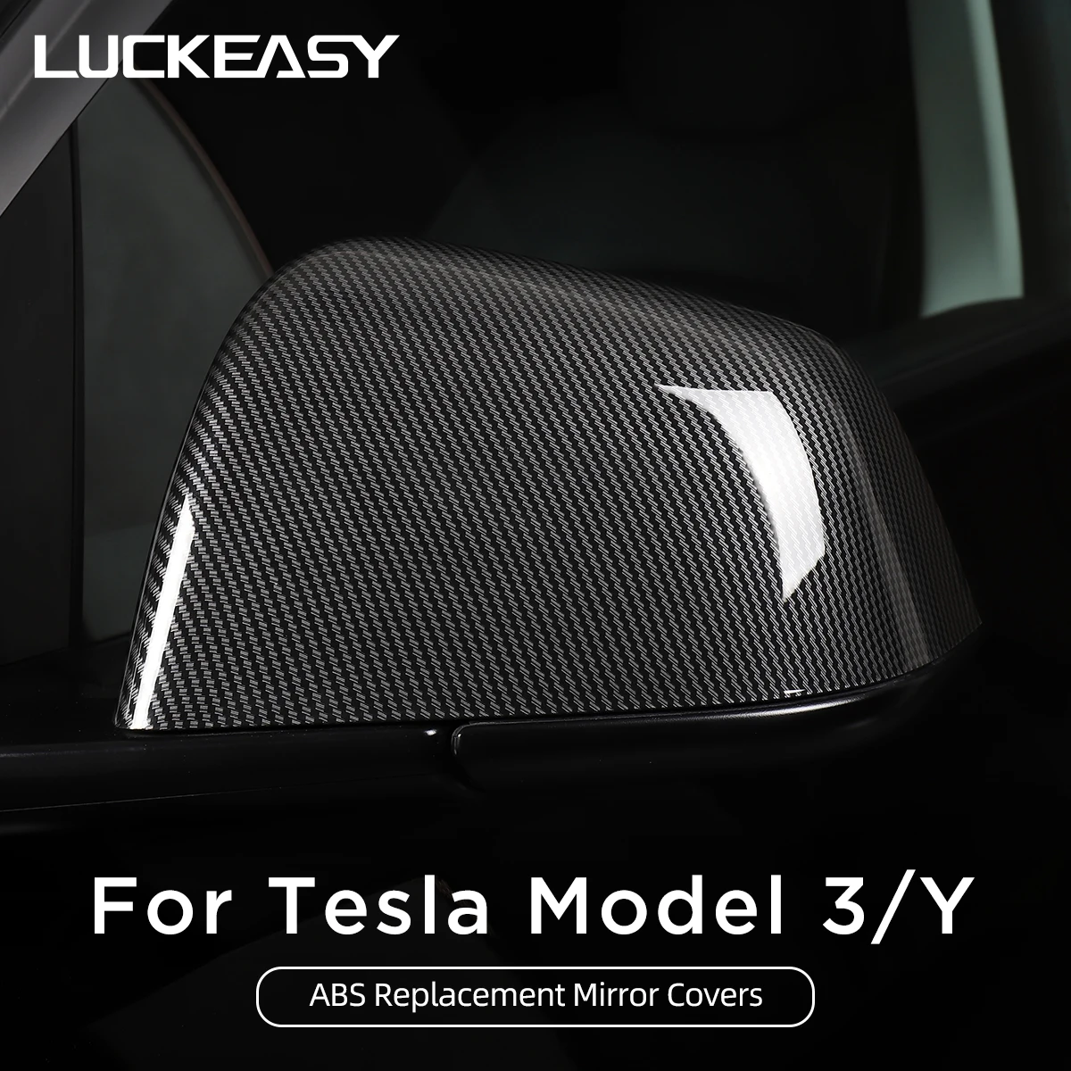 Coque de rétroviseur pour TESLA modèle 3 et Y / plusieurs couleurs Dis