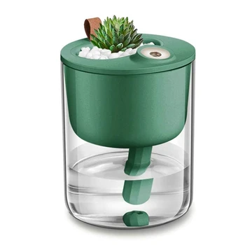 

Office Humidifier for Desk USB Cool Mist Humidifier Quiet Desk Personal Humidifiers for Bedroom Home Baby Office, Green