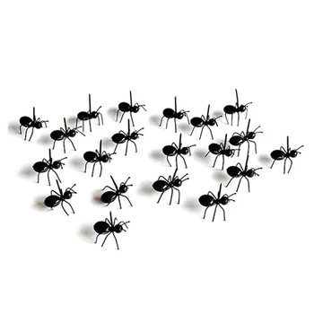

4Box/48Pcs Fruit Fork Ant Shape Forks Snack Cake Dessert Tableware for Home Kitchen Party Kitchen Accessories