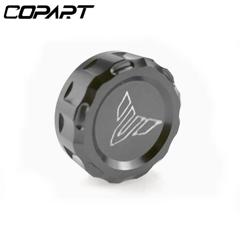 Для Yamaha mt-07 mtmt07 MT09 FZ07 FZ09- Мотоцикл с ЧПУ Задняя Тормозная жидкость Крышка Резервуара крышка масляный стакан MT10 MT03 - Цвет: Gray
