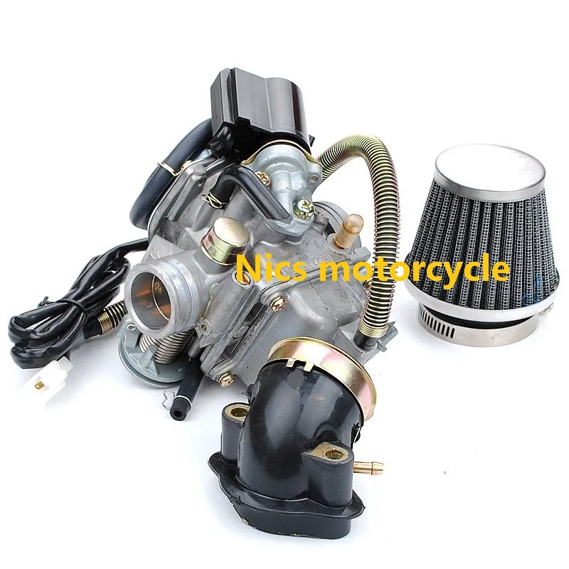 GY6 150cc карбюратор 26 мм для 157QMJ 1P57QMJ двигатель Скутеры Мопед ATV Go Kart Kazuma Taotao Roketa SUNL Baja Eagle фильтр Intak
