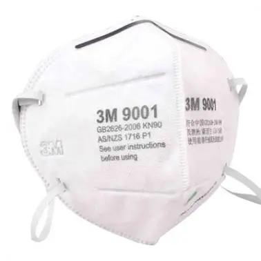 

3M KN90 9001 Mask Free Shipping Protective Mask 3 Layers Ajustable Nose Clip Dustproof Anti-Virus Face Mask