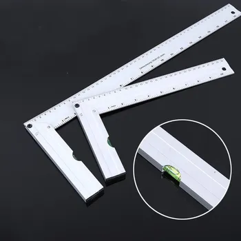 

90 Degree Right Angle Ruler L-square Holder Measure Ruler Woodworking Hardening of Precision Steel for Engineers Protractor