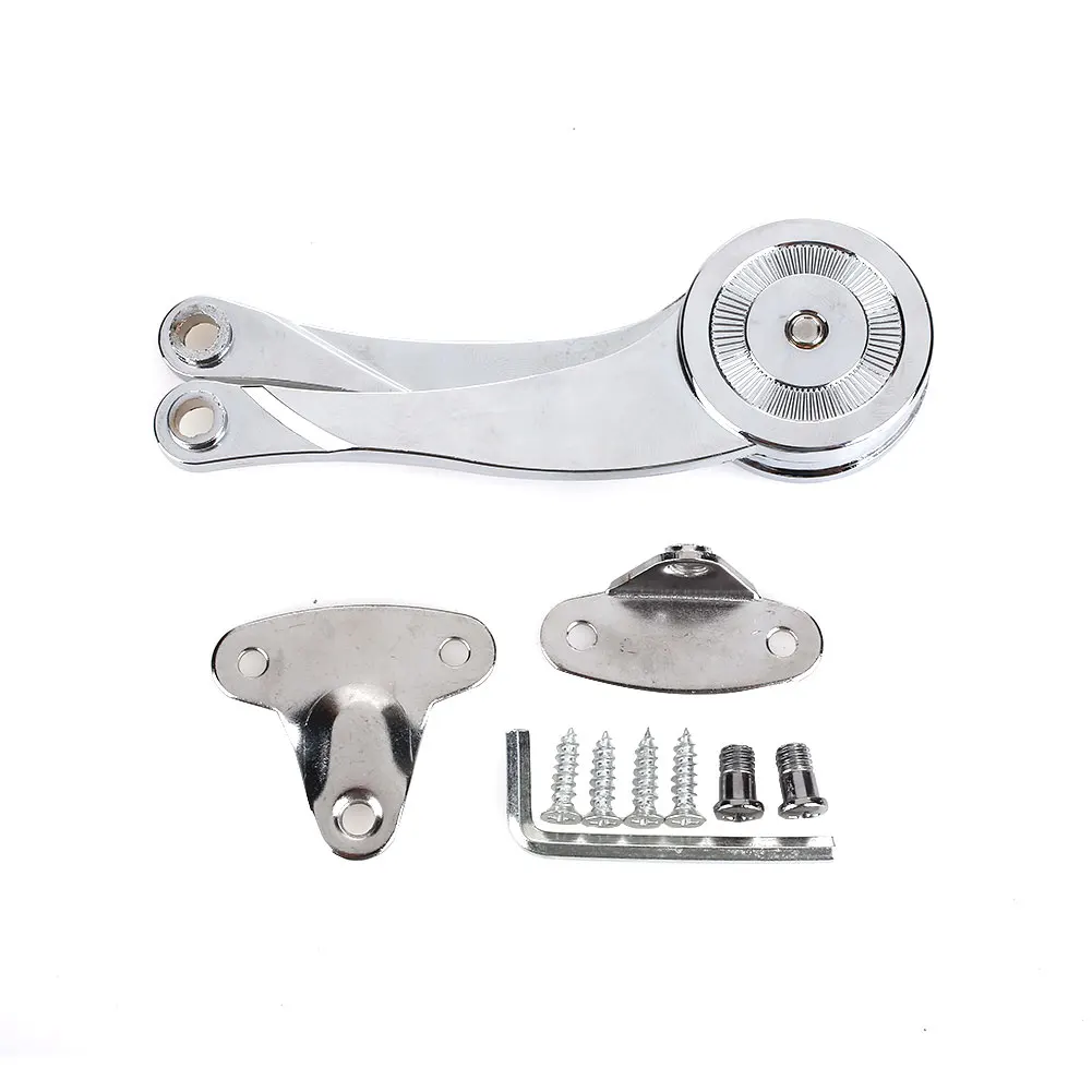

Portable Hydraulic Rod Cabinets Lift Hinge Accessories Silver Durable Support Rod Hardware Cabinet Door Zinc Alloy