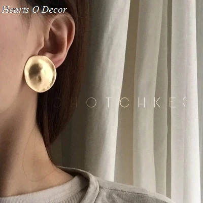 Glam Vintage Cap Stud Earrings Unique Party Hiphop Punk Rare designer Trendy Fashion Sale | Украшения и аксессуары