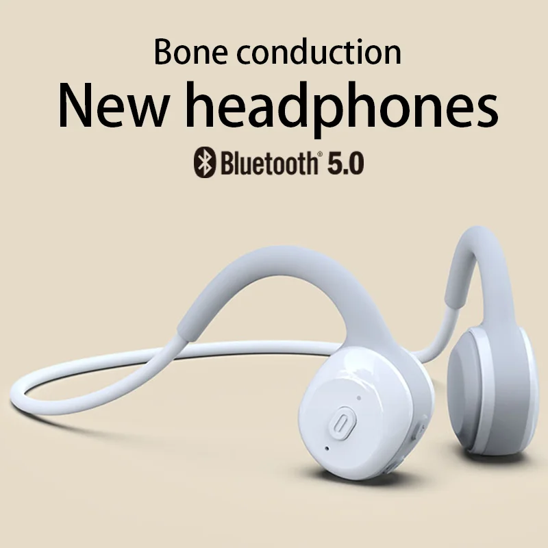 Спортивные Беспроводные Bluetooth наушники портативные стереонаушники с костной