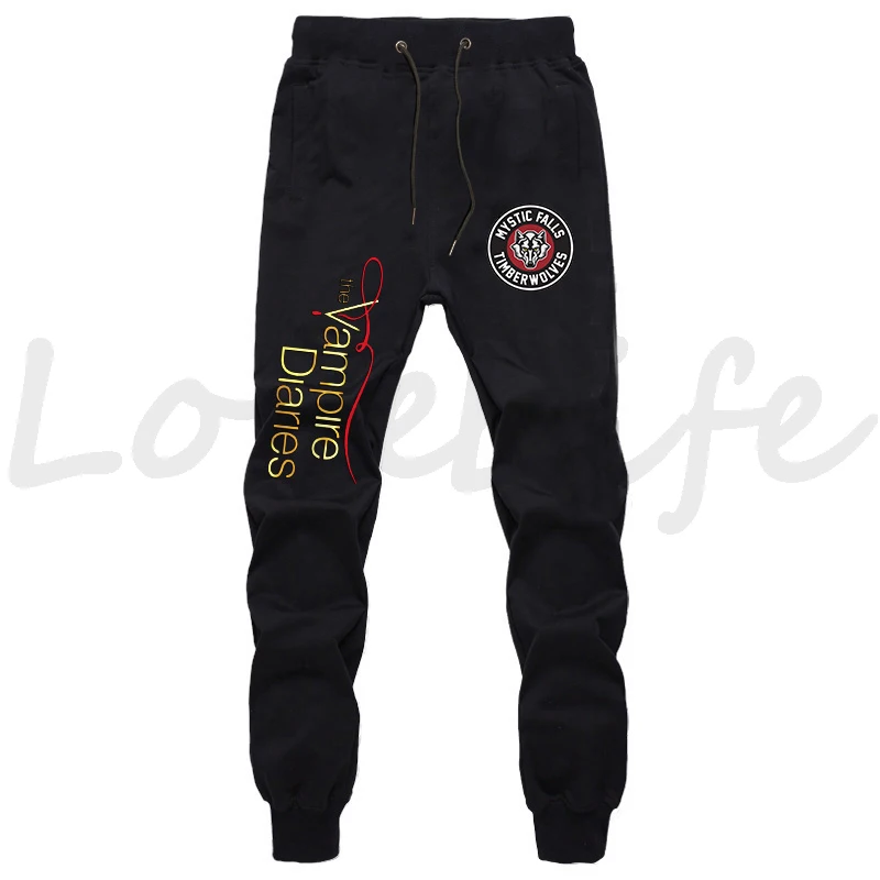 Vampire Diaries Pants Men's Vampire Jogger Pants Sport Pants