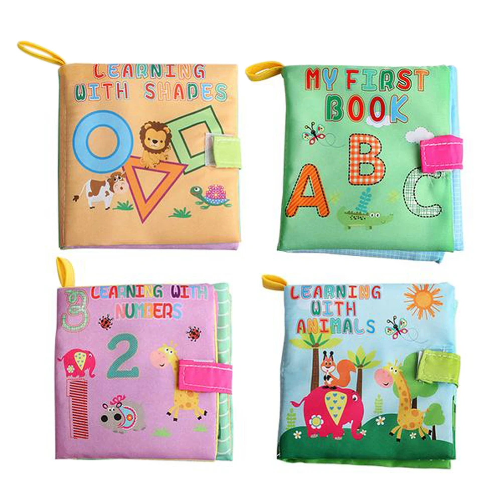 Soft Baby Cloth Book Toys Colorful Educational Number Letter Book Learning Toy Soft Baby Cloth Book Toys Colorful Educational Number Letter Book Learning Toy