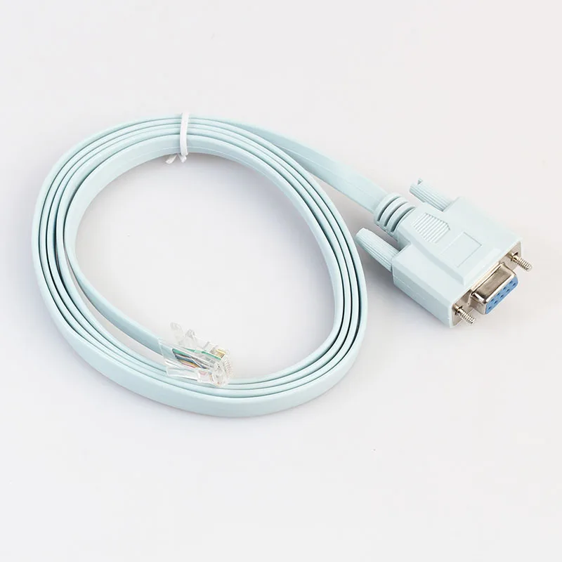 Консольный кабель маршрутизатора RJ45 Cat5e CAT6 к RS232 DB9|Компьютерные кабели и разъемы|
