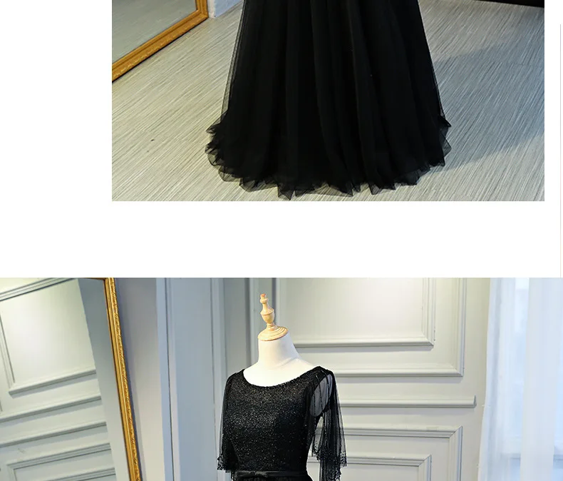 HJZY125#Bridesmaid Dresses Long Valentine' Day Wedding Party Graduation Quinceanera Dress Plastic sequins decoration wholesale