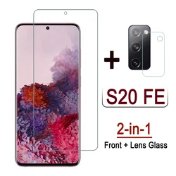 Multi - Pack Tempered Glass Screen and Lens Protector for Samsung Galaxy S20 FE (For Samsung S20FE 5G)