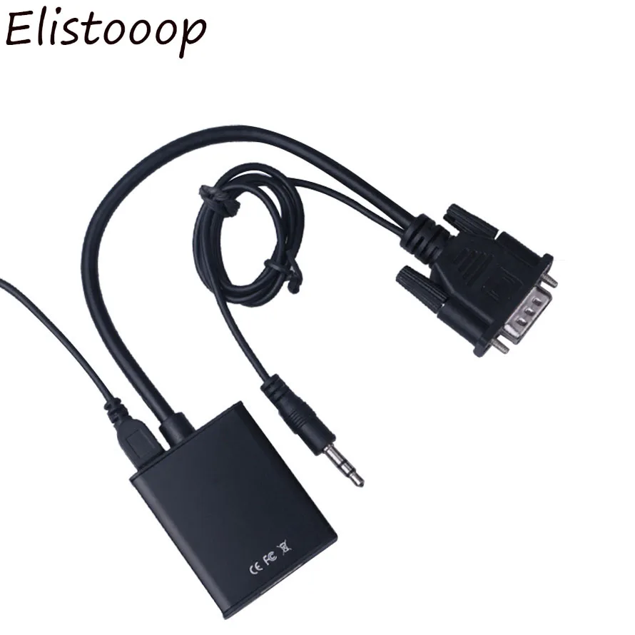 Кабель VGA HDMI 2019 p HD с высоким разрешением и аудиовыходом|Кабели VGA| |